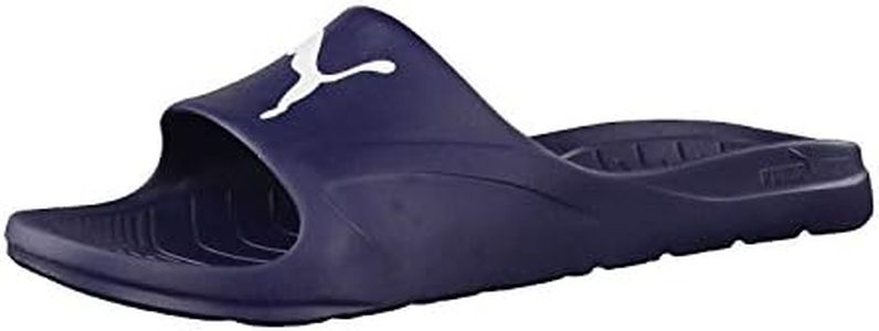 PUMA Unisex Divecat Slide-Sandalen, Peacoat White, 44.5 EU