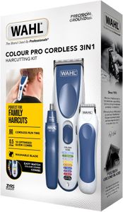 Wahl Colour Pro Cordless Hair Clipper – Adjustable Blades