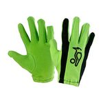 Kookaburra Full Glove Batting Inners, Adult, Green/Black