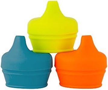 Boon Baby-Boys Snug Spout, Pack of 3 Lids