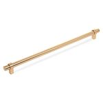 10 Pack - Cosmas 161-319BG Brushed Gold Cabinet Bar Handle Pull, Cabinet Knobs, Cupboard Handle - 12-58'' Inch (319mm) Hole Centers