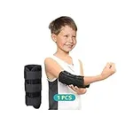 Elbow Splint Cubital Tunnel Brace Ulnar Berve Arm Immobilizer Pediatric Child Elbow Support for Tendonitis Radial Nerve Splint Night Brace Sleeping Elbow Stabilizer Arm Restraints (Small)