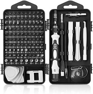 Precision Screwdriver Set, Lifegoo 117 in 1 Magnetic Repair Tool Kit for iPhone Series/Mac/iPad/Tablet/Laptop/Xbox Series/PS3/PS4/Nintendo Switch/Eyeglasses/Watch/Cellphone/PC/Camera/Electronic