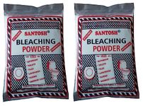 Santosh Powerful Bleaching Powder 2KG For Household & Kitchen Cleaning|Disinfectant to Kill Fungus,Germs,Bacteria |Floor Cleaner| |Toilet Cleaner| |Overhead Tank Cleaner| - Pack of 2