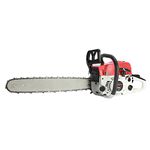 Gas Chainsaw 20 Inch, 58CC Chain Saw Gas Power, Multifunction Chainsaw Gas Powered, Cordless Gas Chain Saw for Wood Cutting, Garden, Farms (Red)