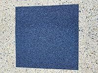 20 x Carpet Tiles 5 SQM Heavy Duty Home Commercial Retail Office Shop Premium Flooring Rugs Floor Tile Hardwearing Anti-Slip Floor Covering, Bitumen Backed - Navy Blue