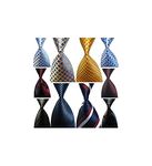 Wehug Lot 10 PCS Classic Mens tie 100% Tie Woven Jacquard Neckties Ties for men EU-Lot10-tie001