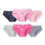 ARIEL Girls Cotton Panties(Pack of 6) KidPS- 9-10_FBA_9-10_Multicolor