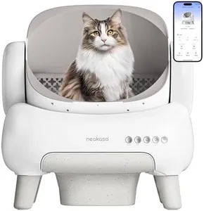 Neakasa M1 Lite Open-Top Self Cleaning Cat Litter Box, Automatic Cat Litter Box with APP Control, Safety Protection, 1 Roll Waste Bag