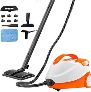 VEVOR Steam Cleaner for Home Use, Portable Steam Cleaner with 20 Accessories, 51oz Tank & 18ft Power Cord, Chemical-Free Steamer for Deep Cleaning Floors, Windows, Grout, Grills, Cars, and More