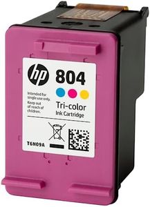 HP 804 Genuine Original Black Ink Printer Cartridge works with HP ENVY Photo 6200, HP ENVY Photo 7100, HP ENVY Photo 7800 All-in-One Printer series - (T6N10AA)