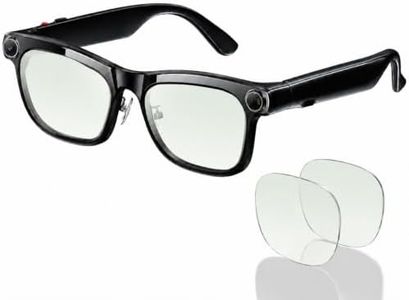 KAIGERR AI Smart Glasses,13MP Camera, 20H Battery, Bluetooth Audio