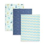 TIDY SLEEP Baby Daiper Changing Mat Pack of 3 (XOXO, 65 cm x 45 cm)