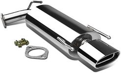 DNA MOTORING CBE-MU-TCA07 Stainless Steel Cat Back Exhaust System [Compatible with 07-11 Camry 4-Cyl]