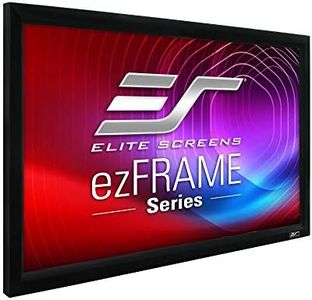Elite Screens ezFrame Series, 92-inch Diagonal 16:9, Fixed Frame Home Theater Projection Screen, Model: R92WH1