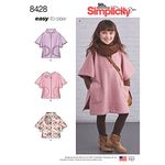 Simplicity Creative Patterns Children Dresses, Small/Medium/Large