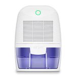 Air Pro Dehumidifier 600ml, Small and Compact Moisture Absorber - Mini Air Dehumidifier for Home, Bedroom Damp, Office, Garage & Basement - Portable Electric Mould, Damp and Condensation Remover