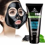 UrbanGabru Charcoal Activated Black Peel Off Mask Anti pollution (120 g)