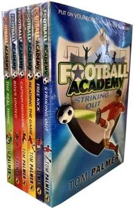 Football Academy Tom Palmer Collection 6 Books Set (Striking Out, Reading The Game, The Real Thing, Boys United, Captain Fantastic)