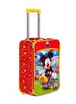 GAMME Mickey Mouse Red Color 45 CMS Polyster Soft Sided Luggage(GD16RGT009)