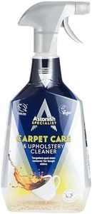 Astonish Specialist Carpet, Chair & Upholstery Deep Cleaning Fabric Spray - Lotus Flower Scented Stain & Odor Eliminator - Cruelty Free Essential Household Cleaning Supplies, 750ml Recyclable Bottle