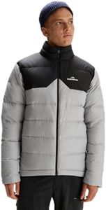 Kathmandu Epiq Mens 600 Fill Down Puffer Warm Outdoor Winter Jacket Men's Steel Grey/Black S