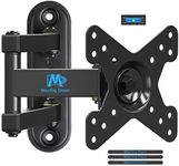 Mounting Dream Full Motion TV Monitor Wall Mount Bracket for 10-26 Inch LED, LCD Flat Screen TV and Monitors, Mount with Full Motion Swivel Articulating Arm, Up to VESA 100x100mm and 33 lbs MD2463-04