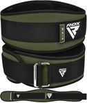 RDX Weight Lifting Belt AUTO LOCK, 6.5 Inch Padded Back Support, Men Women Gym Fitness Strength Training, Bodybuilding Powerlifting Weightlifting Workout, Deadlift Squat, Pro Exercise Equipment