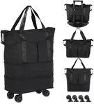 VOOWO Rolling Duffle Bag with Wheel