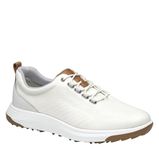 Johnston & Murphy Amherst Sport U-Throat Shoes, White Coated Knit, 6.5 UK