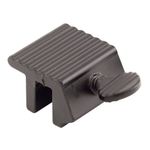 Prime-Line Products U 9801 Sliding Window Lock with Steel Screw, Black Finish,(Pack of 2)