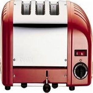 Dualit 3 Slice Vario Toaster Red /Commercial Kitchen Restaurant Cafe