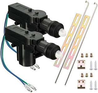 Etopar 2 X Car Motor Universal Heavy Duty High Power Door Lock Actuator 5 Wire Cable 12V Central Locking System