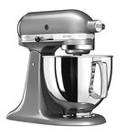 KitchenAid 5KSM125ECU Stand Mixer, Steel, Silver