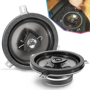 sixcow 2 Pack Replacement Speaker Upgrade for 2007-2018 Jeep Wrangler JK JKU, 2005-2018 Jeep Wrangler Dodge Commander Grand Cherokee, 77KICK10