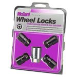 McGard 24026 Wheel Set, Black, 4 Locks / 1 Key
