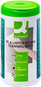 Q-Connect KF04501 Screen and Keyboard Wipes (Pack of 100)