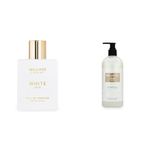 Bella Vita Luxury Unisex Adult Musk,Spicy,Aloe Vera,Lemon White Oud Edp Premium Long Lasting Fragrance Spray Perfume 100Ml&Shower Gel For Deep Cleansing,Hydrating,Softer Skin With Aloe Vera 500Ml