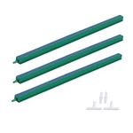 ALEGI Fish Tank Air Bubble 3-Piece Air Stone Bars for Aquarium,Air Stone Bar Hydroponics with Connectors,12 inch