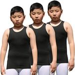 Youth Boys Girls Compression Tank Tops Athletic Sleeveless Shirt Undershirts Workout Base Layer Vest