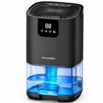 Dehumidifier,35OZ(350sq ft)Small Dehumidifier for Home, Screen Display Quiet with Auto Shut Off,Dehumidifiers for Bedroom,Bathroom,Closet,RV