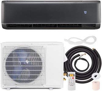DORTALA 24000 BTU Mini Split Air Conditioner & Heater, 21 SEER2 208-230V Pre-Charged Inverter Heat Pump System, Wall Mounted Ductless AC Unit with Remote, Works with Alexa, Googlehome
