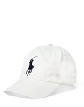 Ralph Lauren Polo Cotton Chino Baseball Cap - White