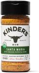 Kinder's Organic Santa Maria Rub (Cracked Pepper and Herbs), Premium Quality Seasoning, MSG Free and USDA Certified Organic, 2.6oz