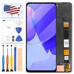 for Motorola G Stylus 2022 Screen Replacement for Moto G Stylus 5G 2022 LCD Display Digitizer Touch Screen Assembly Repair Kit XT2211 XT2211DL XT2215 XT2215DL (Black no Frame)