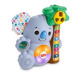 Fisher-Price Linkimals Counting Koala - UK English Edition, animal-themed musical learning toy for baby and toddler ages 9 months and older