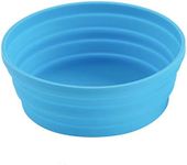 Ecoart Silicone Expandable Collapsible Bowl for Travel Camping Hiking (Blue(L))