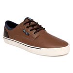 Nautica Men's Classic Lace-Up Boat Shoes Low Top Fashion Sneaker - Stylish and Comfortable Casual Shoe, Tan-currie, 9.5