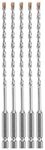 Bosch 5 pc. 3/16 in. X 6 in. Hex Shank Hammer Drill Masonry Bits LBHX0035