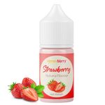 HONEYBERRY 30ml Natural Strawberry Food Flavouring Essence - Professional High Strength Edible Liquid Extract Drops - Highly Concentrated Versatile Flavour for Baking Cooking Drinks Scent Cosmetics